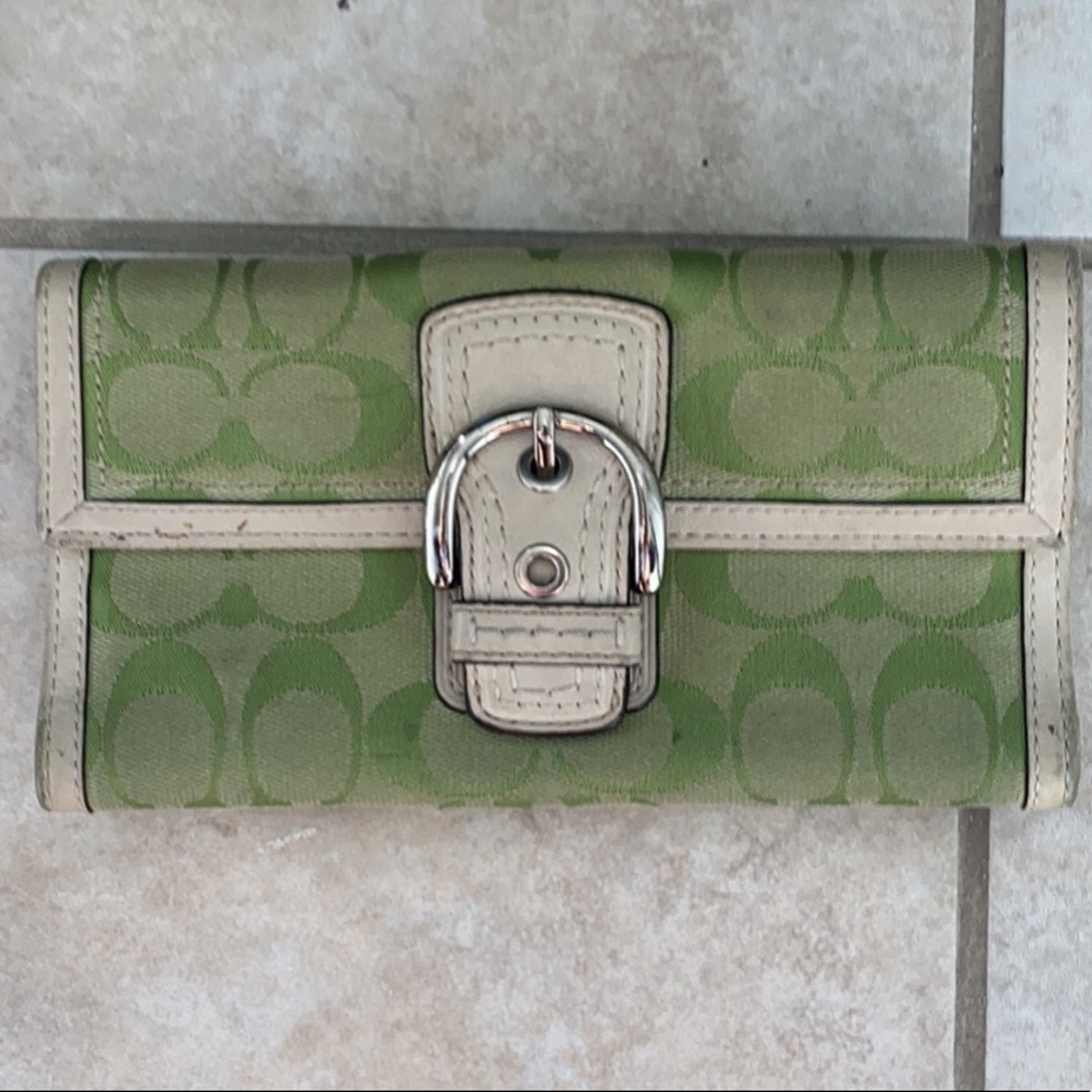 Authentic Coach Wallet